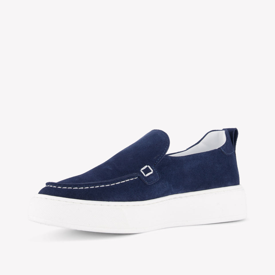 Andrea Montelpare Boys Shoes In Navy
