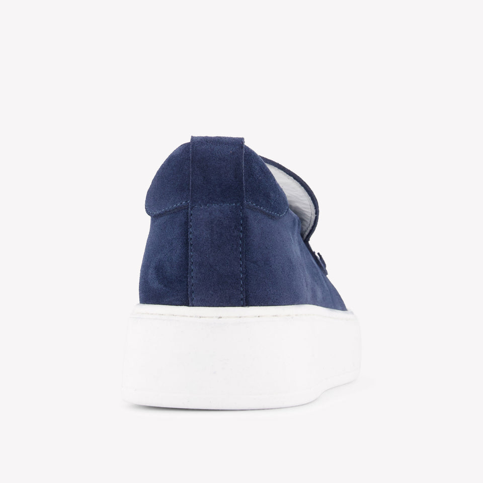 Andrea Montelpare Boys Shoes In Navy