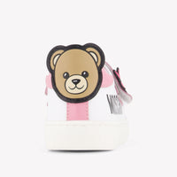 Moschino Girls Sneakers In Pink
