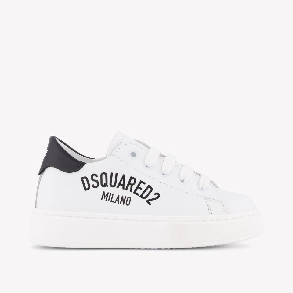 Dsquared2 Unisex Sneakers In White