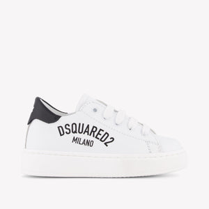 Dsquared2 Unisex Sneakers In White