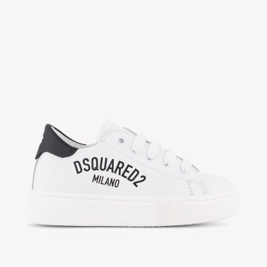 Dsquared2 Unisex Sneakers In White