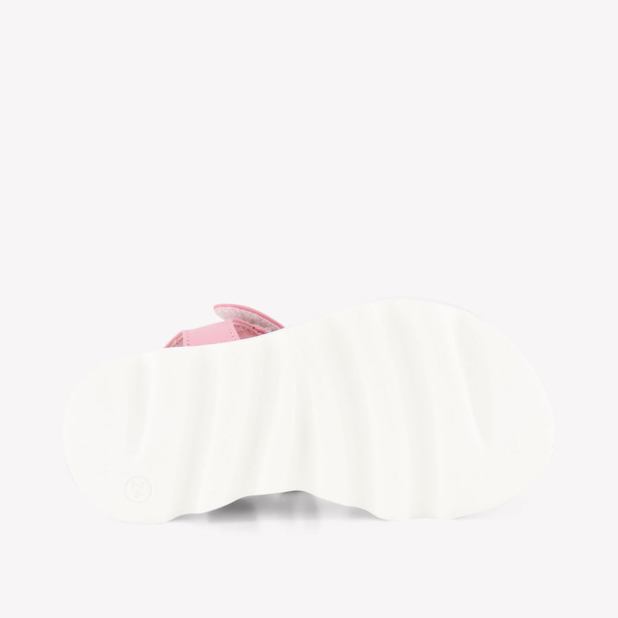 Moschino Girls Sandals In Pink