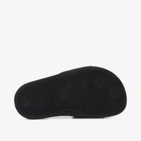 Moschino Unisex Slippers In Zwart