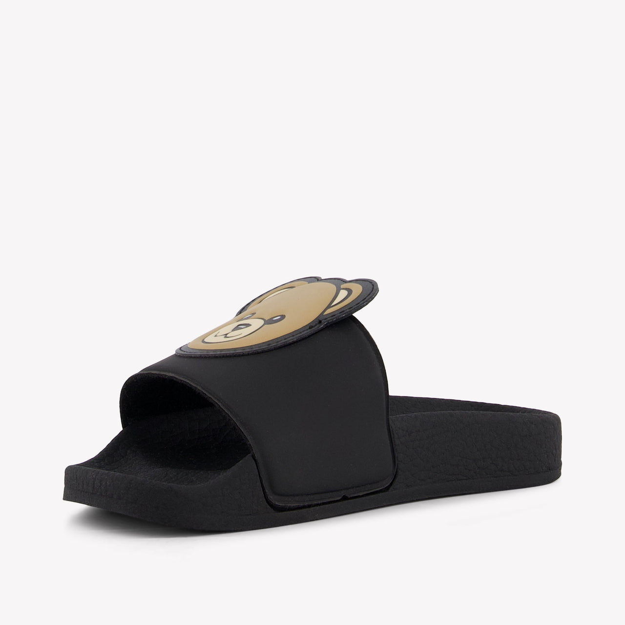 Moschino Unisex Slippers In Zwart