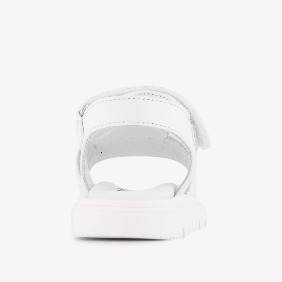 Moschino Unisex Sandals In White