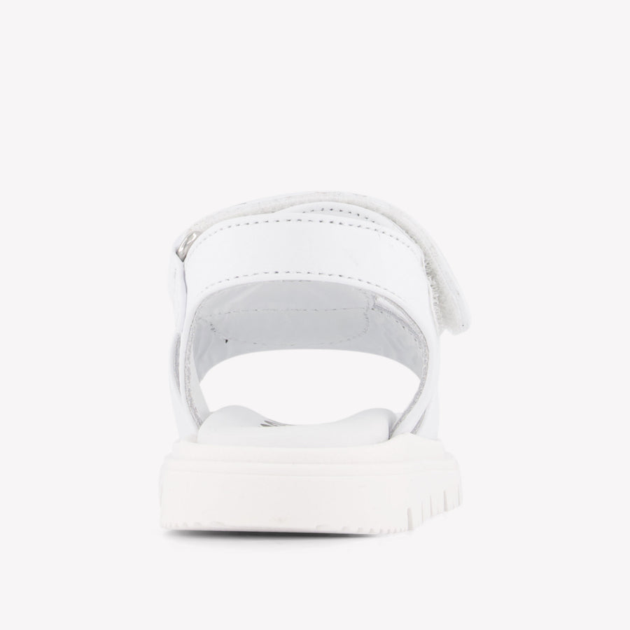 Moschino Unisex Sandals In White