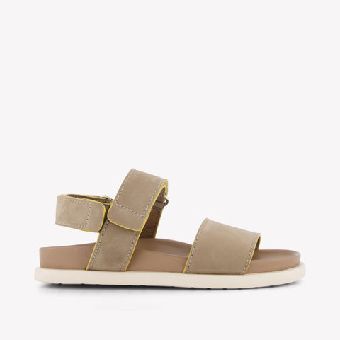 Andrea Montelpare Boys Sandals In Taupe