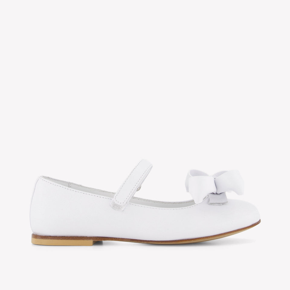 Andrea Montelpare Girls Shoes In White