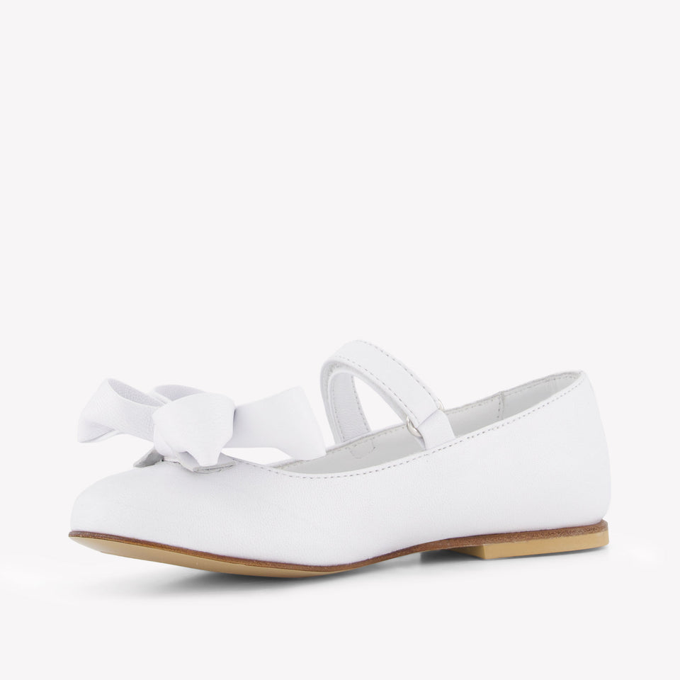 Andrea Montelpare Girls Shoes In White