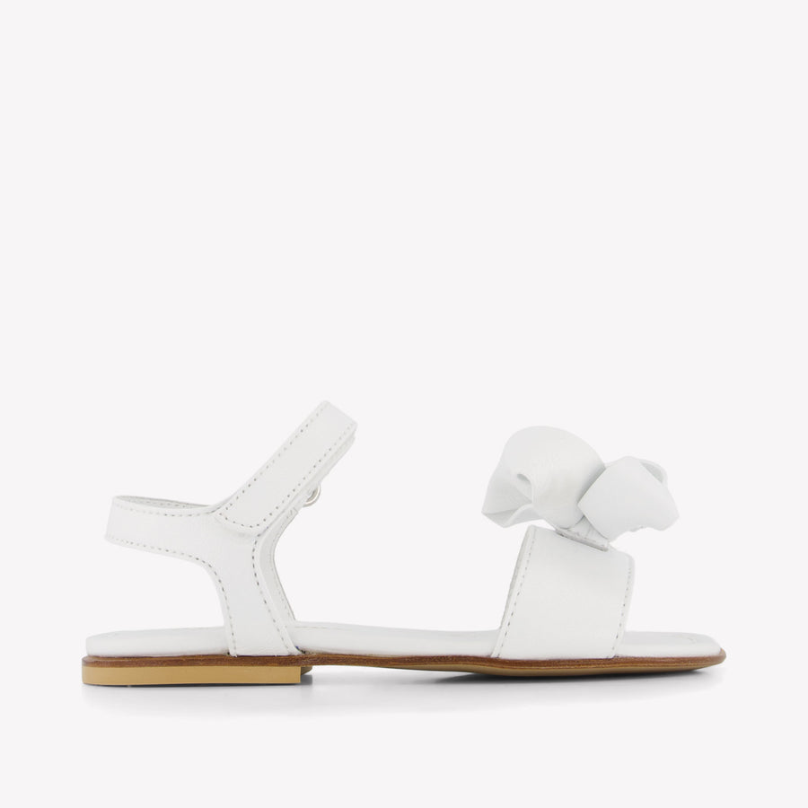 Andrea Montelpare Girls Sandals in White