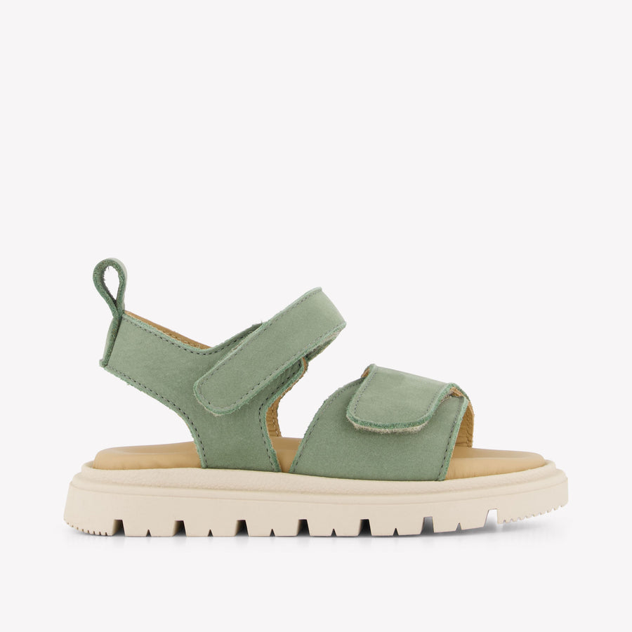 Andrea Montelpare Boys Sandals in Olive Green