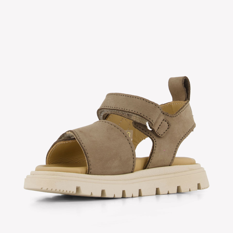 Andrea Montelpare Jongens Sandalen In Taupe