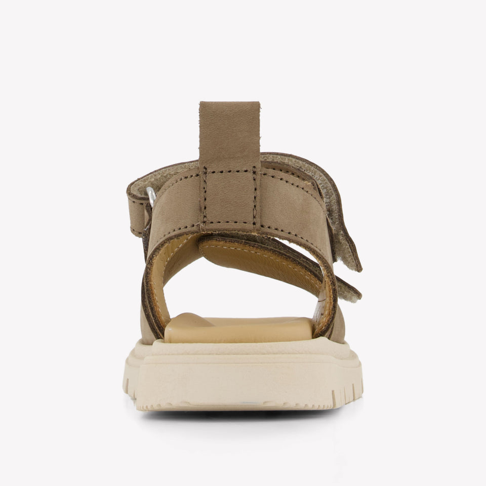 Andrea Montelpare Jongens Sandalen In Taupe