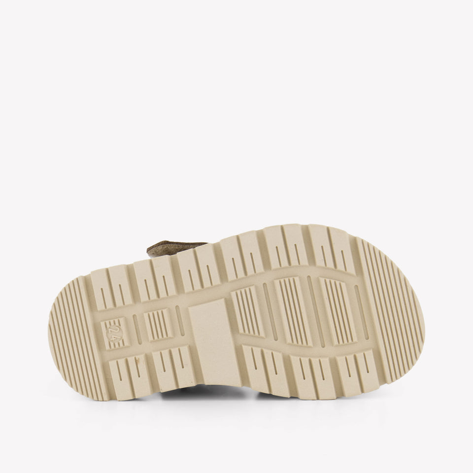 Andrea Montelpare Jongens Sandalen In Taupe