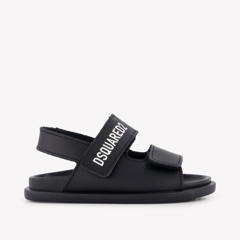 Dsquared2 Boys Sandals In Black