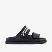 Dsquared2 Boys Flipflops In Black