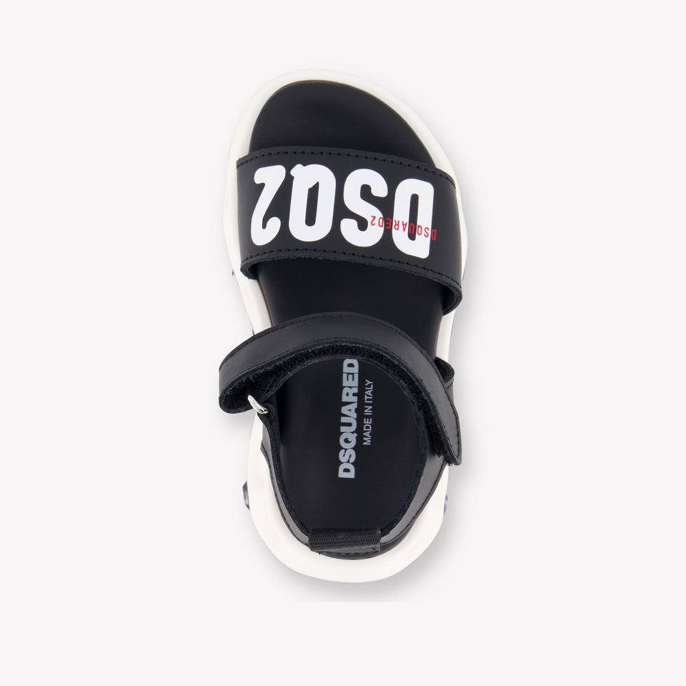 Dsquared2 Girls Sandals In Black