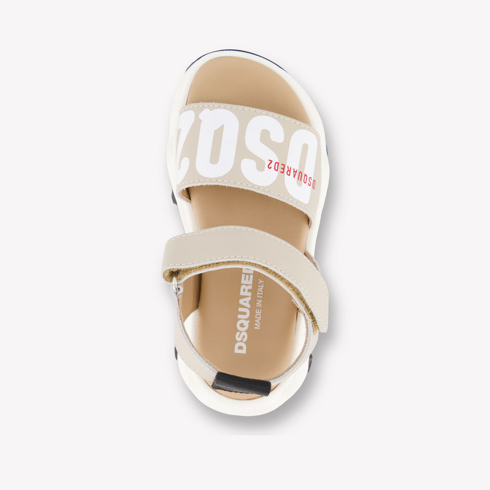 Dsquared2 Meisjes Sandalen In Beige