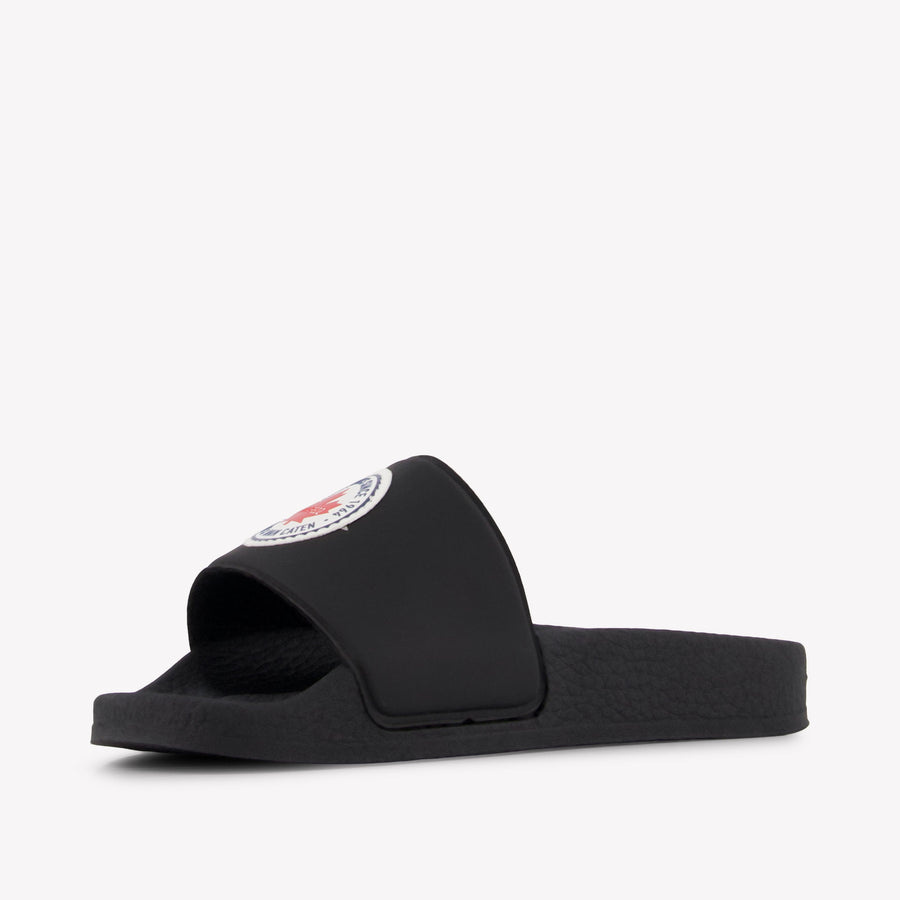 Dsquared2 Jongens Slippers In Zwart