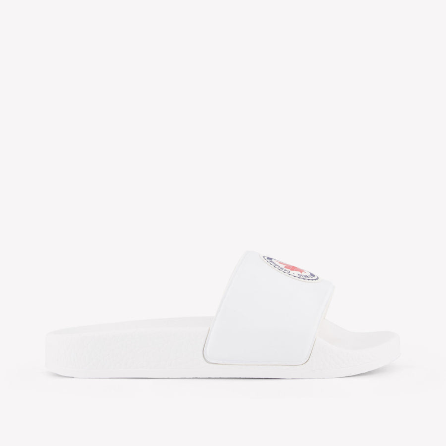 Dsquared2 Boys Slides in White