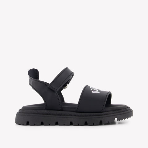 Dsquared2 Unisex Sandals In Black
