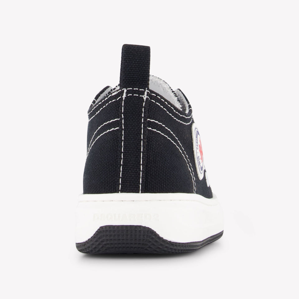 Dsquared2 Unisex Sneakers In Black