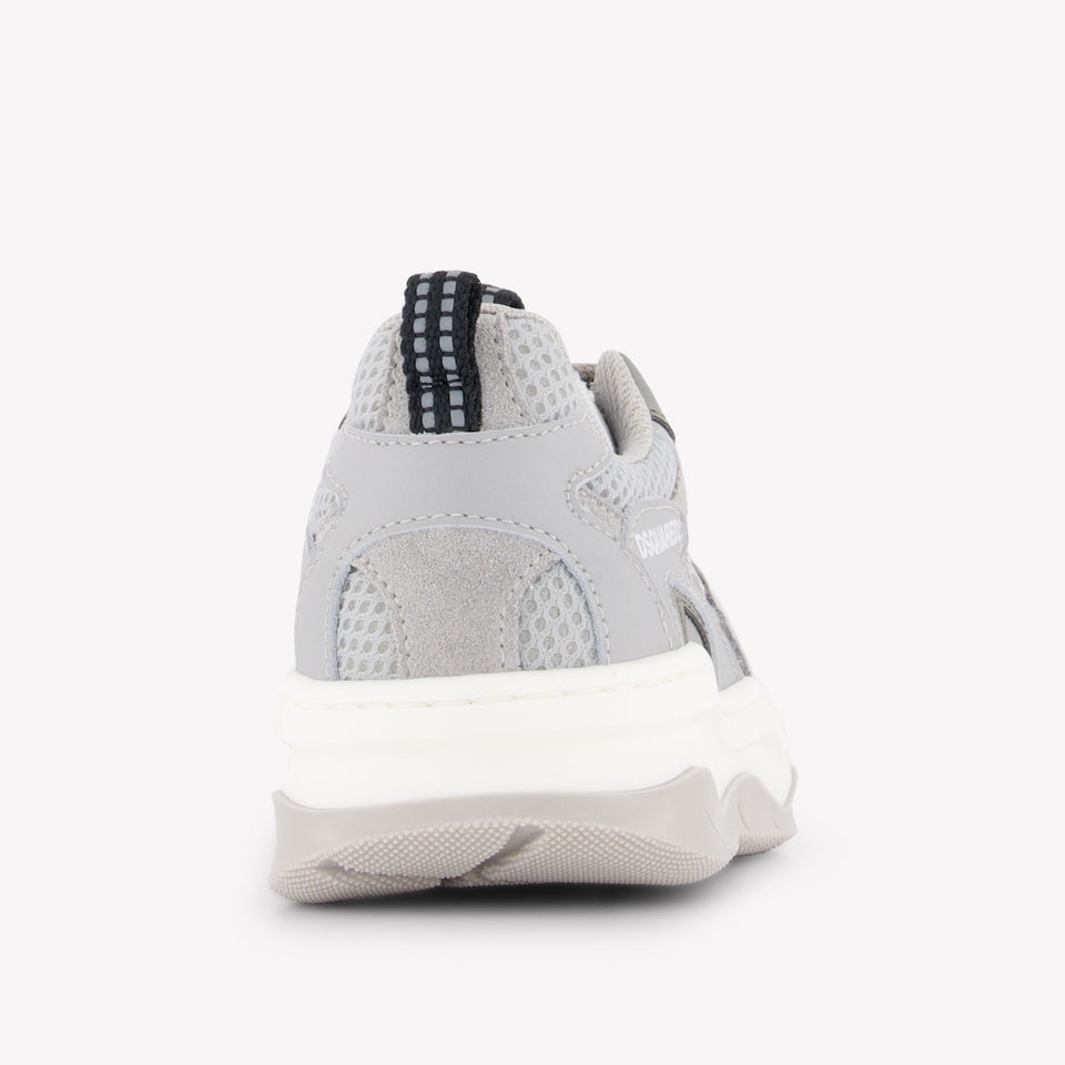 Dsquared2 Unisex Sneakers In Light Gray