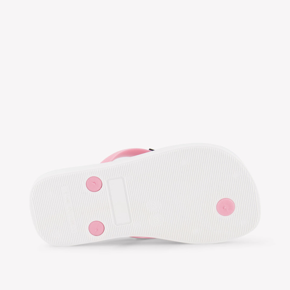Moschino Meisjes Slippers In Roze