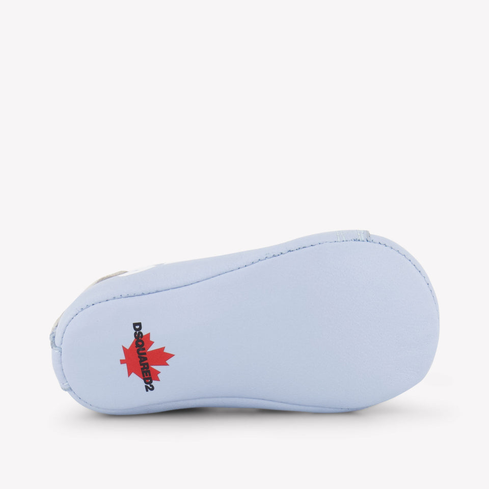 Dsquared2 Baby Unisex Sneakers In Light Blue