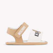 Moschino Baby Jongens Sandalen in Beige