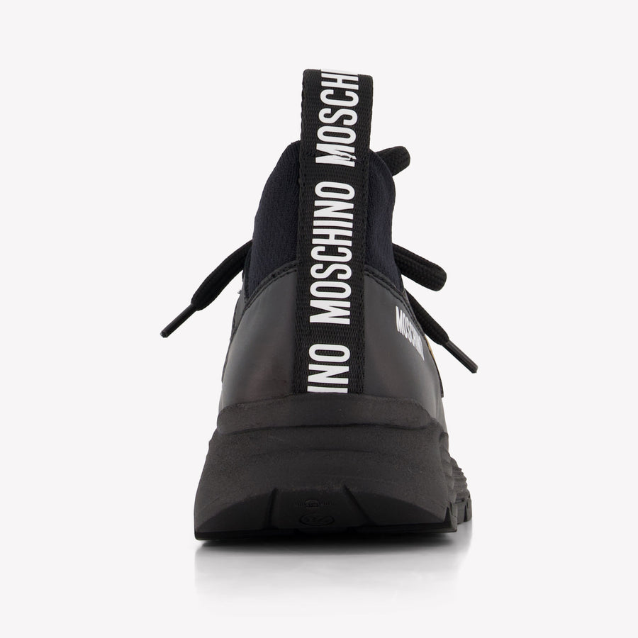 Moschino Unisex Sneakers In Zwart