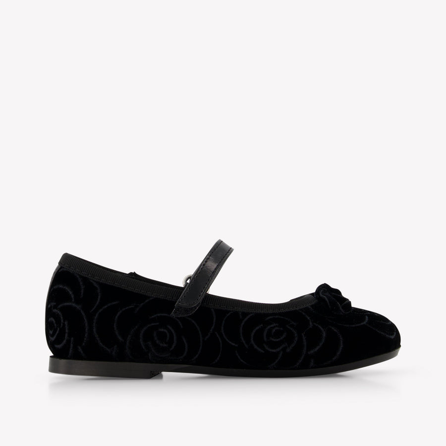 Andrea Montelpare Girls Shoes in Black
