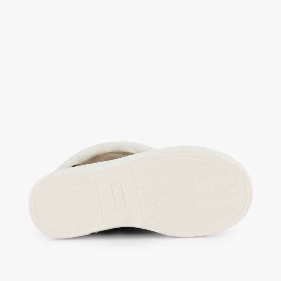 Andrea Montelpare Unisex Kids Shoes in Taupe