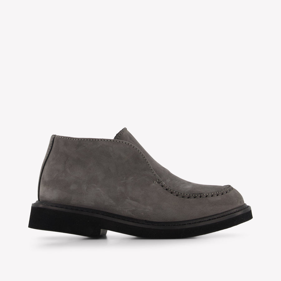 Andrea Montelpare Boys Shoes in Dark Grey