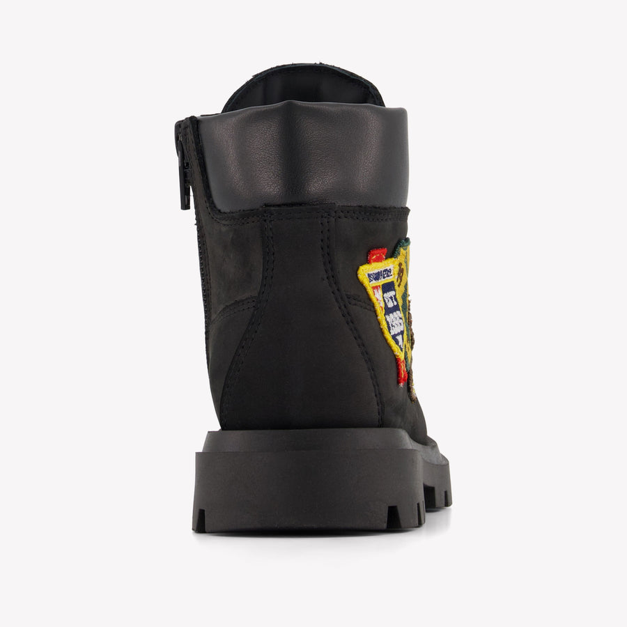 Dsquared2 Boys Boots In Black