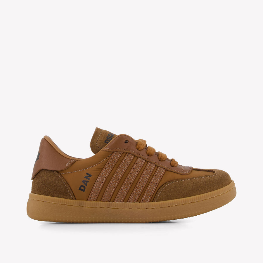 Dsquared2 Kinder Unisex Sneakers In Camel