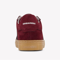 Dsquared2 Unisex Sneakers In Bordeaux