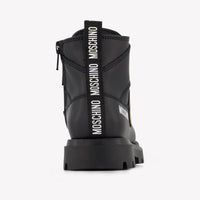 Moschino Kinder Unisex Laarzen In Zwart