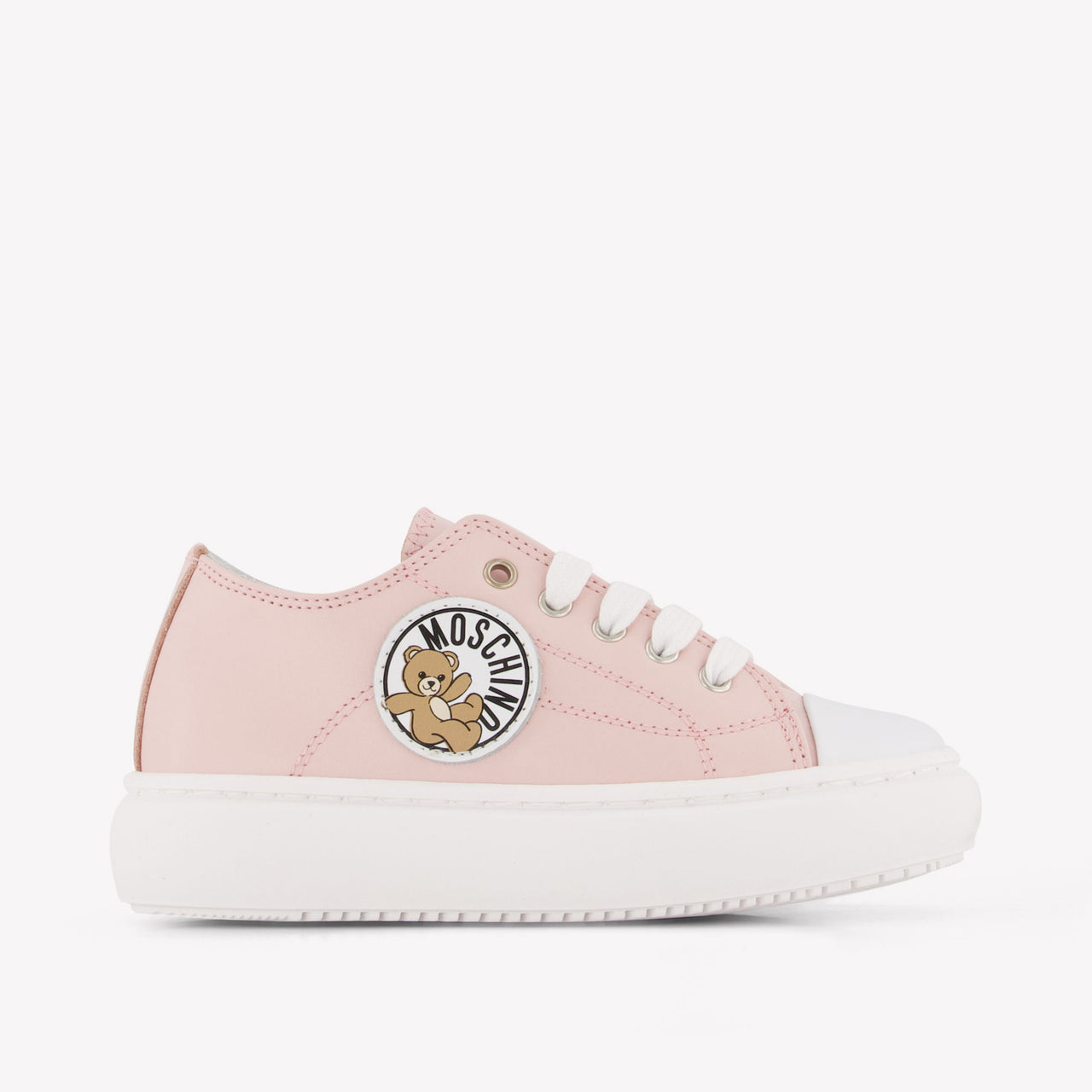Moschino Meisjes Sneakers In Licht Roze