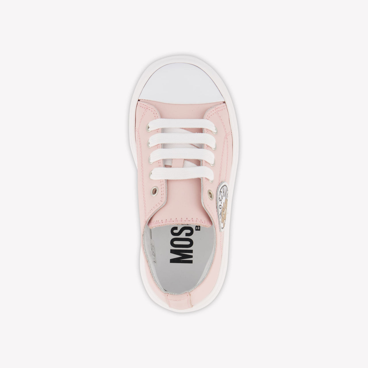 Moschino Meisjes Sneakers In Licht Roze