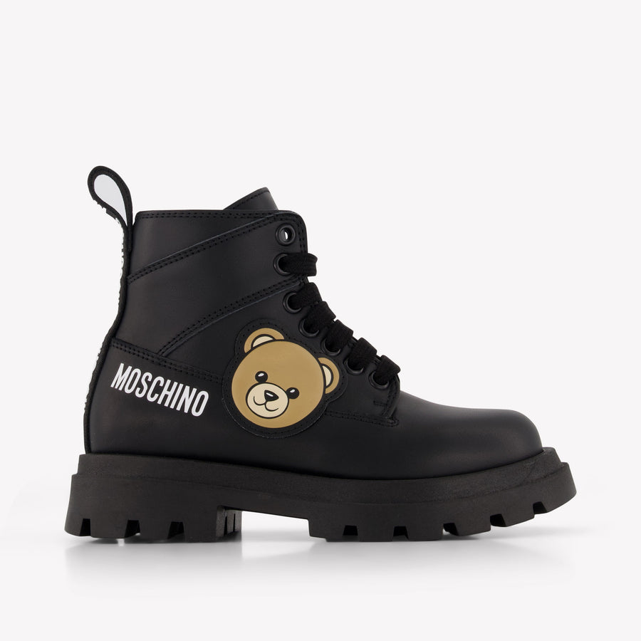 Moschino Unisex Kids Boots in Black