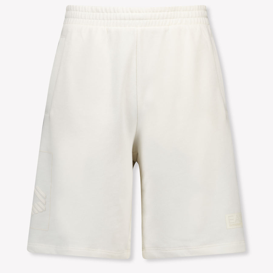 EA7 Kids Boys Shorts In OffWhite