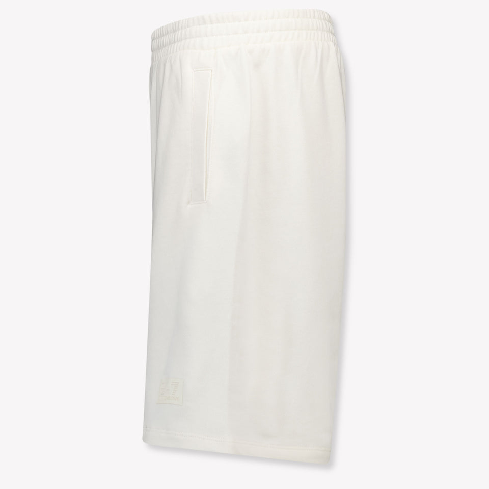 EA7 Kids Boys Shorts In OffWhite