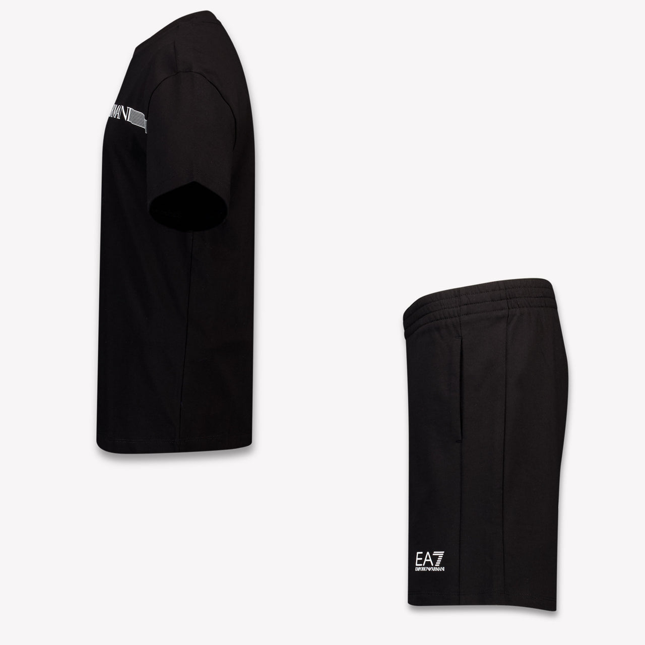 EA7 Kids Boys Set In Black