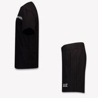 EA7 Kids Boys Set In Black