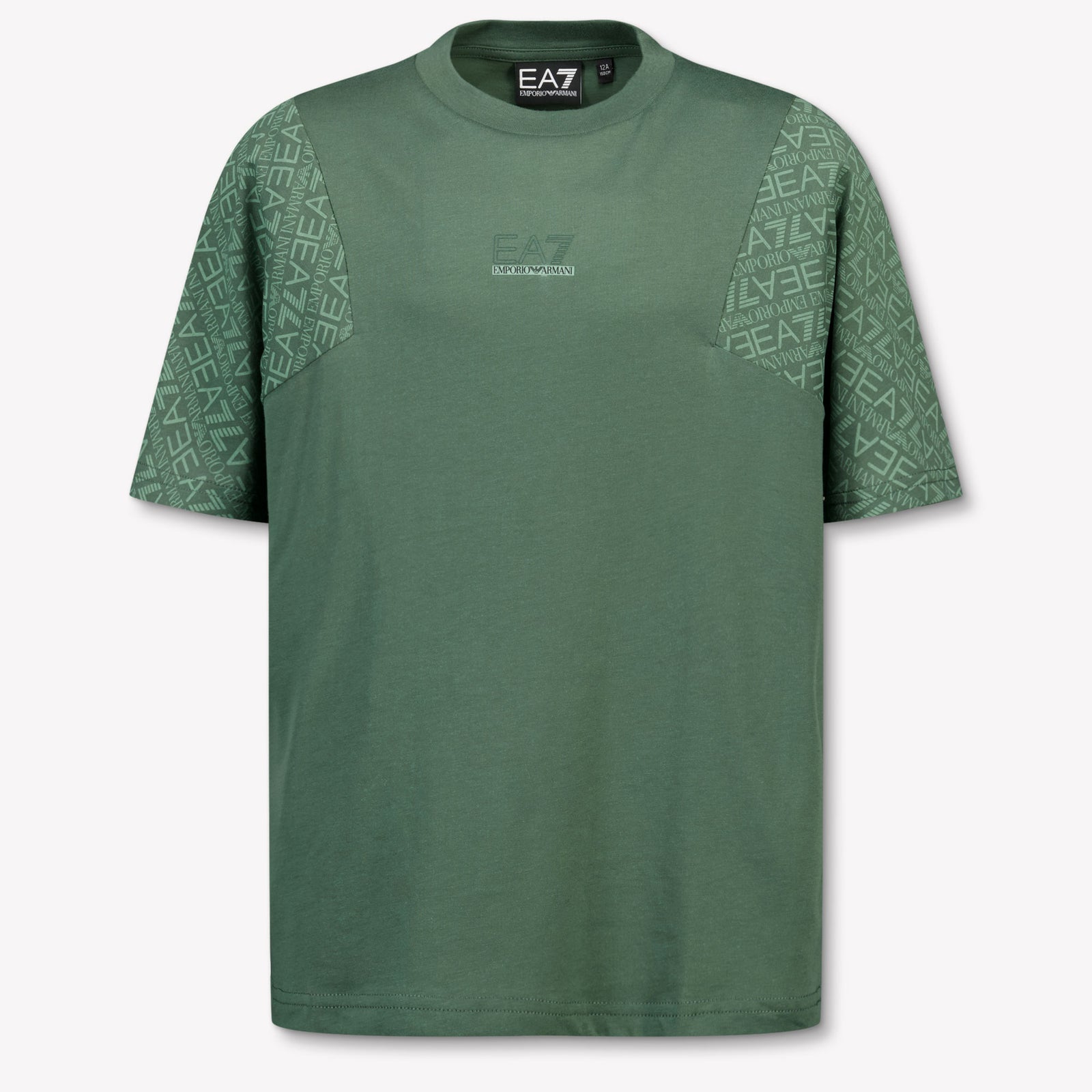 EA7 Kids Boys T-Shirt In Army