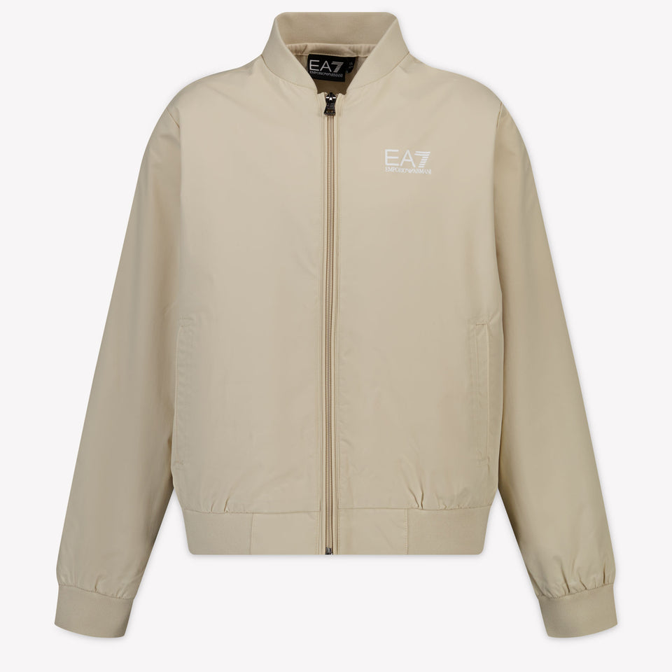 EA7 Kinder Jongens Zomerjas In Beige
