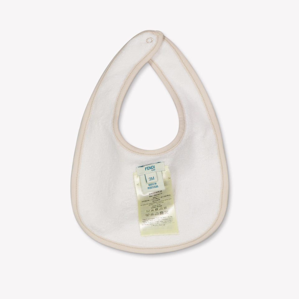 Fendi Baby Unisex Playsuit In Beige