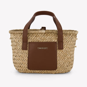 Twinset Kids Girls Bag In Camel